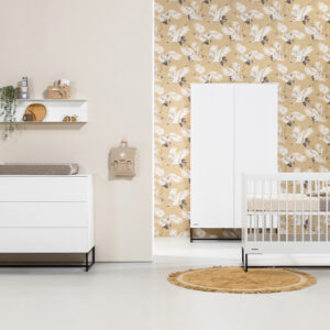 Babykamer Intense II wit / zwart