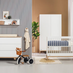 Babykamer Intense II wit / eiken
