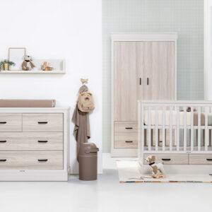 Babykamer Newport oatmeal / eiken