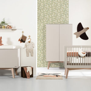 Babykamer Sixties oatmeal / eiken