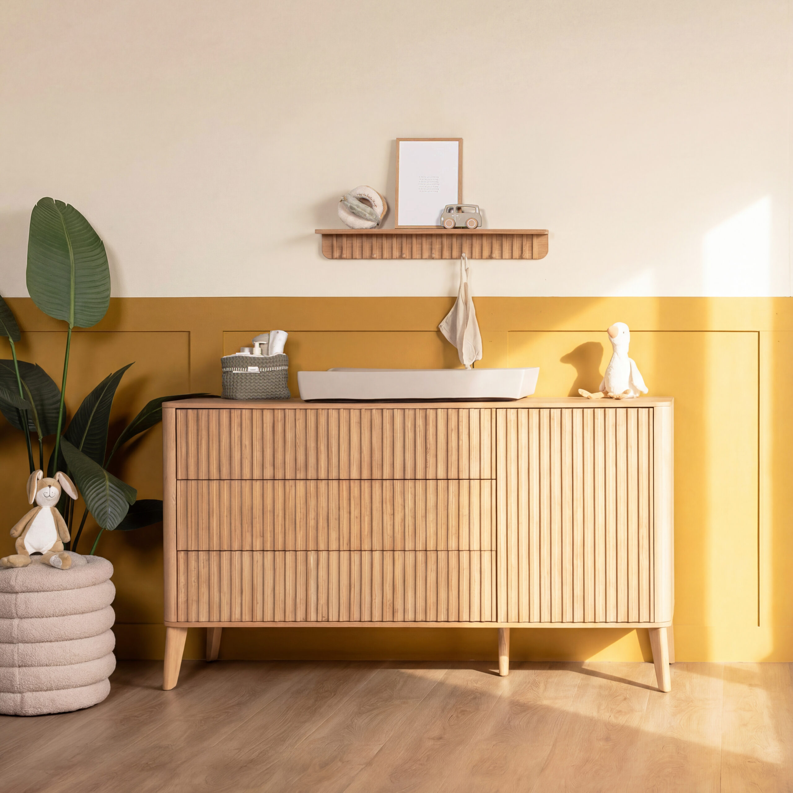 Kidsmill Tune_commode XL_oak met latjes_SFEER 1